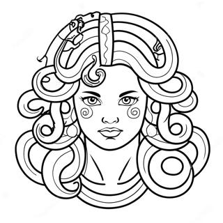 Medusa Ausmalbilder