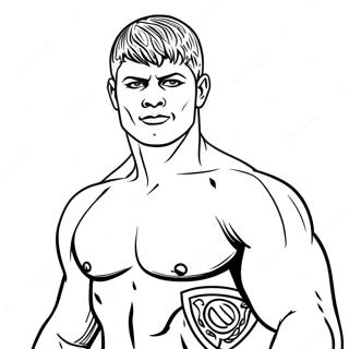 Cody Rhodes Ausmalbilder