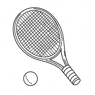 Tennis Ausmalbilder